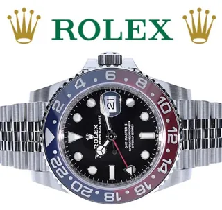 Rolex GMT-Master II 126710BLRO 40mm Stainless steel Black