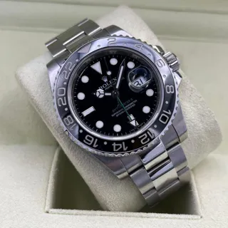 Rolex GMT-Master II 116710LN (GMT-MASTER II  ) 40mm Stainless steel Black