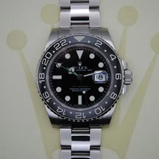 Rolex GMT-Master II 116710LN (GMT-MASTER II  ) 40mm Stainless steel Black