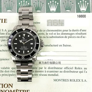 Rolex Sea-Dweller 16600 40mm Stainless steel Black