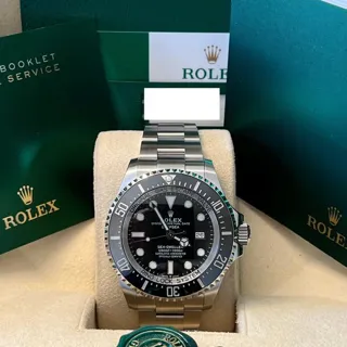 Rolex Sea-Dweller Deepsea 126660 44mm Stainless steel Black