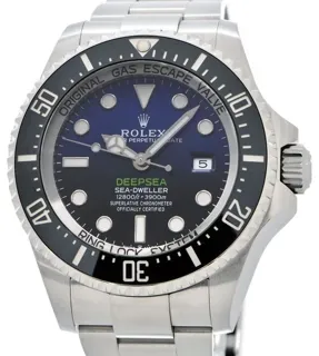 Rolex Sea-Dweller Deepsea 126660 44mm Stainless steel Blue