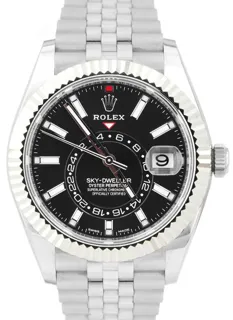 Rolex Sky-Dweller 326934 42mm Stainless steel Black