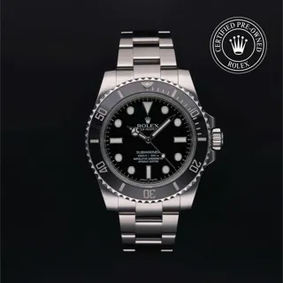 Rolex Submariner 114060-0002 40mm Stainless steel Black