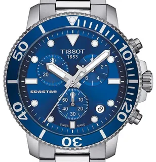 Tissot Seastar T120.417.11.041.00 45.5mm Stainless steel Blue