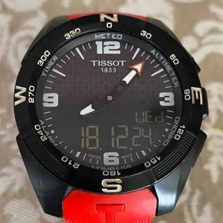 Tissot Touch T0914204705700 45mm Titanium Black