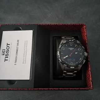 Tissot Touch T121.420.44.051.00 47.5mm Titanium Black