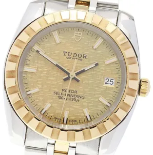 Tudor Classic 21013 37mm yg Golden