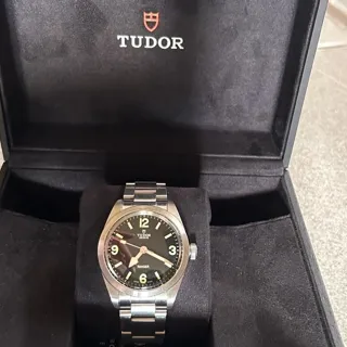 Tudor Ranger M79950-0001 39mm Stainless steel Black