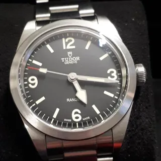 Tudor Ranger M79950-0001 39mm Stainless steel Black