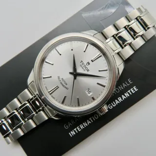 Tudor Style 12500-0001 38mm Stainless steel Silver