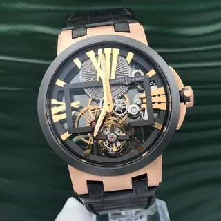 Ulysse Nardin Executive 1712-139 45mm Rose gold Skeletonized