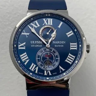 Ulysse Nardin Marine 263-67 43mm Stainless steel Blue