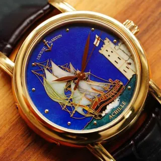 Ulysse Nardin 136-11/ACH Rose gold Blue