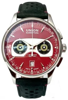 Union Glashütte Noramis Chronograph D008.427.16.421.09 42mm Steel Red