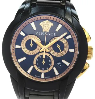 Versace M8C 43mm Stainless steel Black