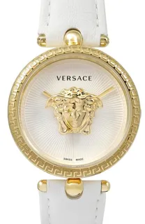 Versace VECQ00218 34mm Yellow gold White