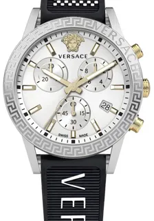 Versace VEKB00122 40mm Stainless steel Silver