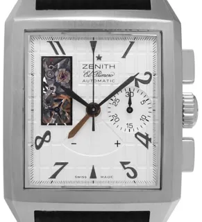 Zenith Port Royal 03.0540.4021 34mm Steel White