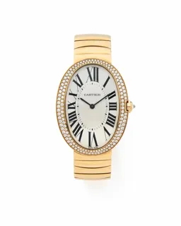 Cartier Baignoire 3033 18k rose gold Silver