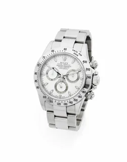 Rolex Daytona 116520 40mm Stainless steel White