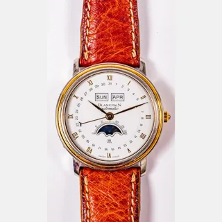 Blancpain Villeret Stainless steel and 18k yellow gold