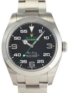 Rolex Air King 116900 40mm Stainless steel Black