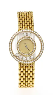 Chopard Happy Diamonds 4097 24mm Yellow gold Golden