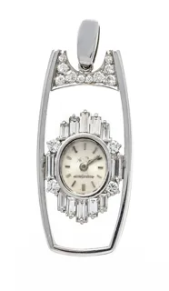 Jaeger-LeCoultre 18mm White gold and Diamond Silver