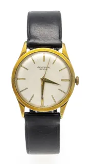 Universal Genève 33mm Yellow gold Champagne