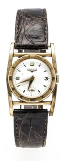 Longines 39mm Gold-plated Silver