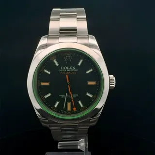 Rolex Milgauss 116400GV 40mm Stainless steel Black