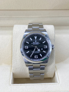 Rolex Explorer 124270-0001 Stainless steel Black