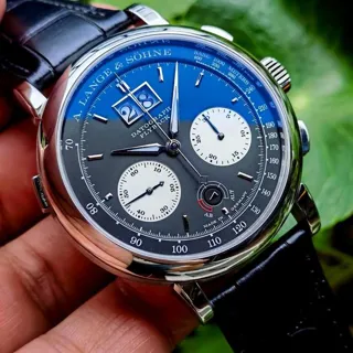 A. Lange & Söhne Datograph 405.035 41mm Platinum Black