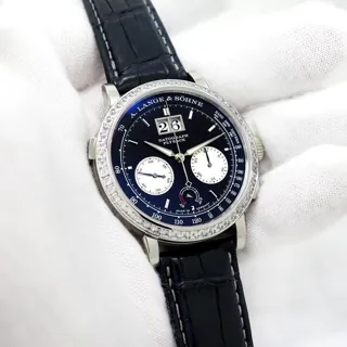 A. Lange & Söhne DATOGRAPH FLYBACK 405.835 41mm Platinum Black