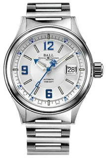 Ball Fireman NM2088C-S2J-WHBE Stainless steel White