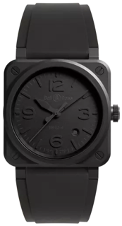 Bell & Ross Instruments BR03A-PH-CE/SRB 41mm Black ceramic Black