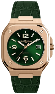 Bell & Ross Urban BR05A-GN-PG/SCR Rose gold Green