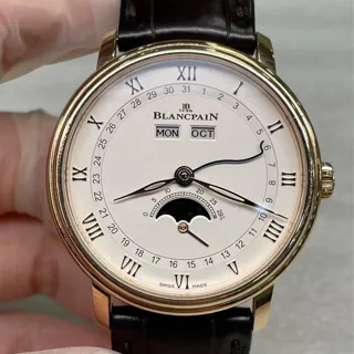 Blancpain Villeret 6264-3642-55B 38mm Red gold White