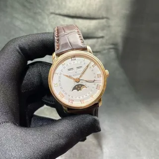 Blancpain Villeret 6654-3642-55B 40mm Red gold White