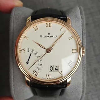 Blancpain Villeret 6668-3642-55B 40mm Rose gold