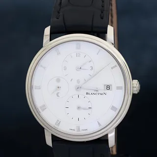 Blancpain Villeret 6260-1542-55B 38mm White gold White