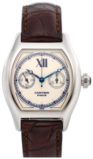 Cartier Tortue 2396 43mm White gold White