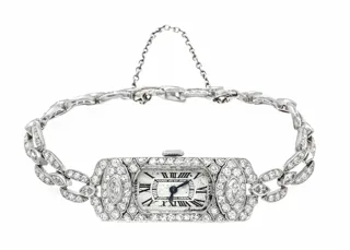 Cartier 42mm Platinum Silver