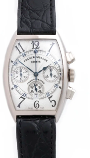 Franck Muller Casablanca 5850 CC AT 32mm White gold Silver