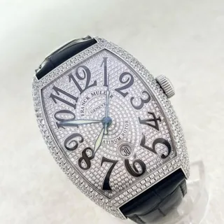 Franck Muller Casablanca 8880 C DT 39mm Stainless steel White