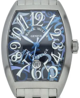 Franck Muller Casablanca 8880CDTBR  AC 55.5mm Stainless steel Blue