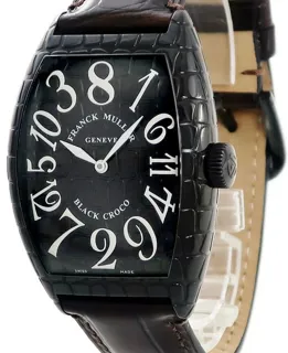 Franck Muller Crazy Hours 8880CH BLK CRO 55.5mm Stainless steel Black