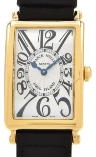 Franck Muller Long Island 952 QZ 26mm Yellow gold Silver