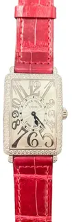 Franck Muller Long Island 952 QZ D REL White gold White